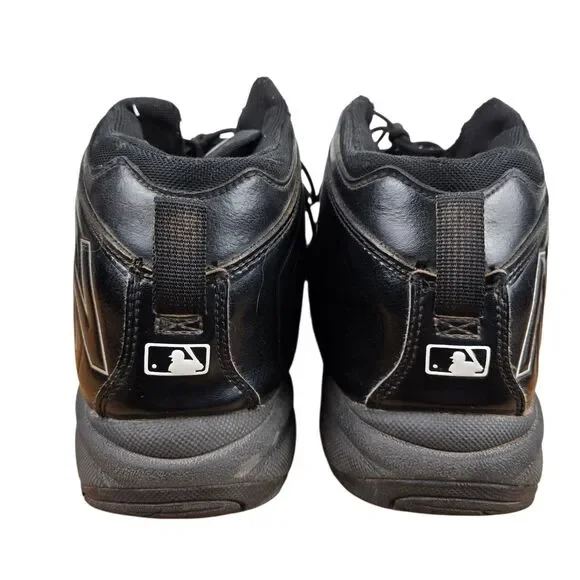 New Balance 460 Men's Size 12 4E Lace Up Black Baseball Umpire Sneakers